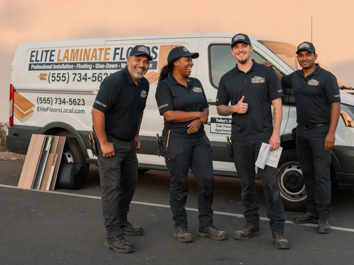Laminate flooring installation company in Gerlaw, IL